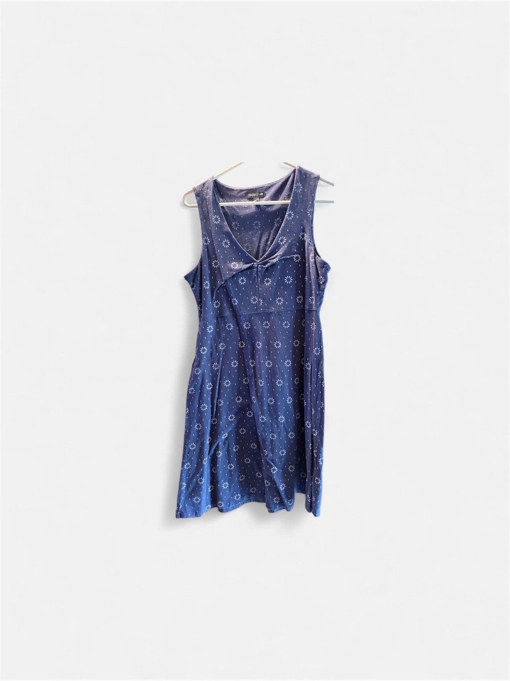 Toad&Co Navy Blue Floral Rosemary tank dress